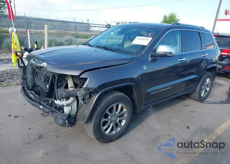 2015 Jeep Grand Cherokee Overland from USA, damaged, VIN 1C4RJFCM7FC848289